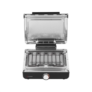 Ninja GR101EU Sizzle røykfri grillplate - grå / sølv