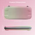 Nintendo Switch 2 JYS JYS-NS2283 EVA-bæreveske med to rom - rosa / grønn