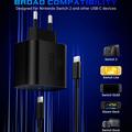 Nintendo Switch 2/Lite/OLED 60W PD hurtiglader med USB-C og 2m kabel
