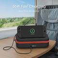 Nintendo Switch 2-bærbar ladestasjon - 20000mAh/30W - svart