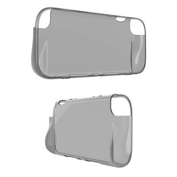 Nintendo Switch 2 støtsikkert TPU-etui - gjennomsiktig svart