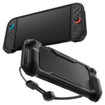 Nintendo Switch 2 Spigen Rugged Armor TPU-etui - matt svart