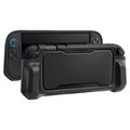 Nintendo Switch 2 Spigen Rugged Armor TPU-etui - matt svart