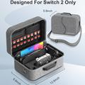 Nintendo Switch 2 Startrc Games-oppbevaringsveske med 18 spor for spillkort