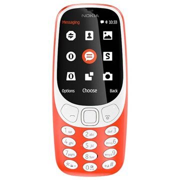 Nokia 3310 Dobbel SIM - Varm Rød