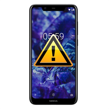 Nokia 5.1 Plus Reparasjon av Ladekontakt Flekskabel