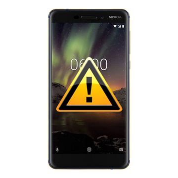 Nokia 6.1 Reparasjon av Ladekontakt Flekskabel