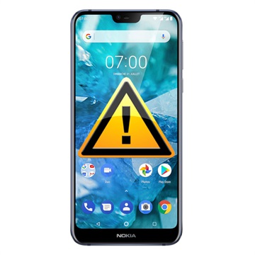 Nokia 7.1 Reparasjon av Ladekontakt Flekskabel