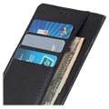 Nokia C2 2nd Edition Lommebok-deksel med Magnetisk Lukning - Svart