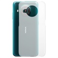 Nokia X10/X20 Gummiert Plast Deksel - Gjennomsiktig