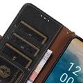Nokia XR21 Lommebok-deksel i Lær med RFID - Svart