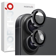 iPhone 17 Northjo kameralinsebeskyttelsessett - svart
