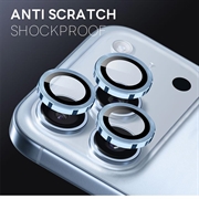 iPhone 17 Pro/17 Pro Max Northjo kameralinsebeskyttelsessett - blå