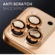iPhone 17 Pro/17 Pro Max Northjo kameralinsebeskyttelsessett - Oransje