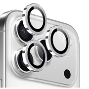 iPhone 17 Pro/17 Pro Max Northjo kameralinsebeskyttelsessett - sølv