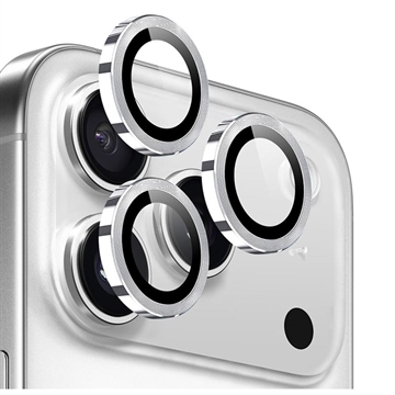 iPhone 17 Pro/17 Pro Max Northjo kameralinsebeskyttelsessett - sølv