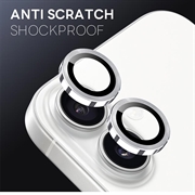 iPhone 17 Northjo kameralinsebeskyttelsessett - sølv