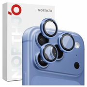 iPhone 18 Pro/18 Pro Max Northjo kameralinsebeskyttelsessett - blå