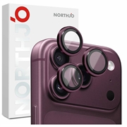 iPhone 18 Pro/18 Pro Max Northjo kameralinsebeskyttelsessett - Lilla