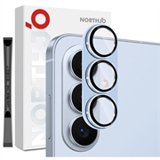 Samsung Galaxy S26 Northjo full beskyttelse matt metall og kameralinsebeskyttelse av herdet glass - blå