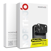 Samsung Galaxy S26 Northjo full beskyttelse matt metall og kameralinsebeskyttelse av herdet glass - Rosa