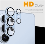 Samsung Galaxy S26 Ultra Northjo full beskyttelse matt metall og kameralinsebeskyttelse av herdet glass - blå