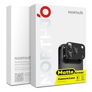 Samsung Galaxy S26 Ultra Northjo full beskyttelse matt metall og kameralinsebeskytter i herdet glass - grå