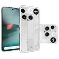 Nothing Phone (3) Anti-skli TPU-deksel - Gjennomsiktig