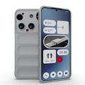 Nothing Phone (3) Rugged TPU-deksel - Lysegrå