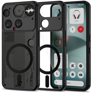 Nothing Phone (3) Tech-Protect Magmat Deksel - MagSafe-kompatibel - Svart / Klar