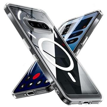 Nothing Phone (3a) Hybrid-deksel - MagSafe-kompatibel - Gjennomsiktig