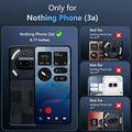 Nothing Phone (3a) Hybrid-deksel - MagSafe-kompatibel - Gjennomsiktig