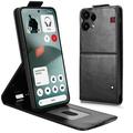 Nothing Phone (3a) Lite vertikalt flip-etui med stativ