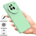 Nothing Phone (3a) Pro Flytende silikon-deksel med håndstropp - grønn