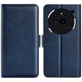 Nothing Phone (3a) Pro lommebokveske med magnetisk lukking - kalvestruktur - blå
