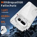 Nothing Phone (4a) TPU-deksel m/ 2x Beskyttelsesglass - Klar
