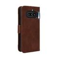 Nothing Phone (4a) Kortholder Lommebokveske - brun