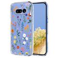 Nothing Phone (4a) TPU-deksel med blomstermønster