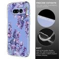 Nothing Phone (4a) TPU-deksel med blomstermønster - Blåregn
