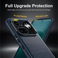 Nothing Phone (4a) Pro Børstet TPU-deksel - karbonfiber