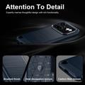 Nothing Phone (4a) Pro Børstet TPU-deksel - karbonfiber
