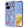 Nothing Phone (4a) Pro TPU-deksel med blomstermønster