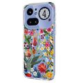 Nothing Phone (4a) Pro TPU-deksel med blomstermønster - Liljer