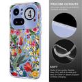 Nothing Phone (4a) Pro TPU-deksel med blomstermønster - Liljer