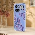 Nothing Phone (4a) Pro TPU-deksel med blomstermønster - Blåregn