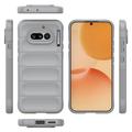 Nothing Phone (4a) Rugged TPU-deksel - Lysegrå