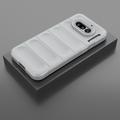 Nothing Phone (4a) Rugged TPU-deksel - Lysegrå