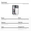 Nothing Phone (4b) Dux Ducis Aimo Hybrid-deksel - Svart