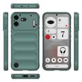 Nothing Phone (4b) Rugged TPU-deksel - Grøn