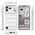 Nothing Phone (4b) Rugged TPU-deksel - Hvit